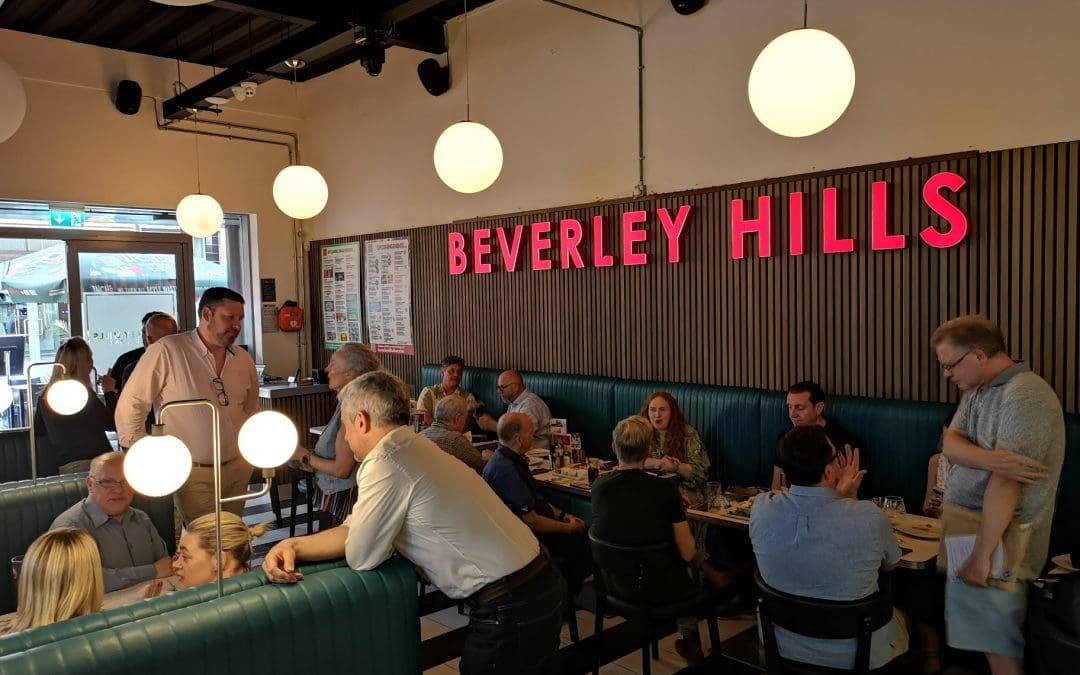 BCoT enjoys hospitality at Beverley Hills Diner